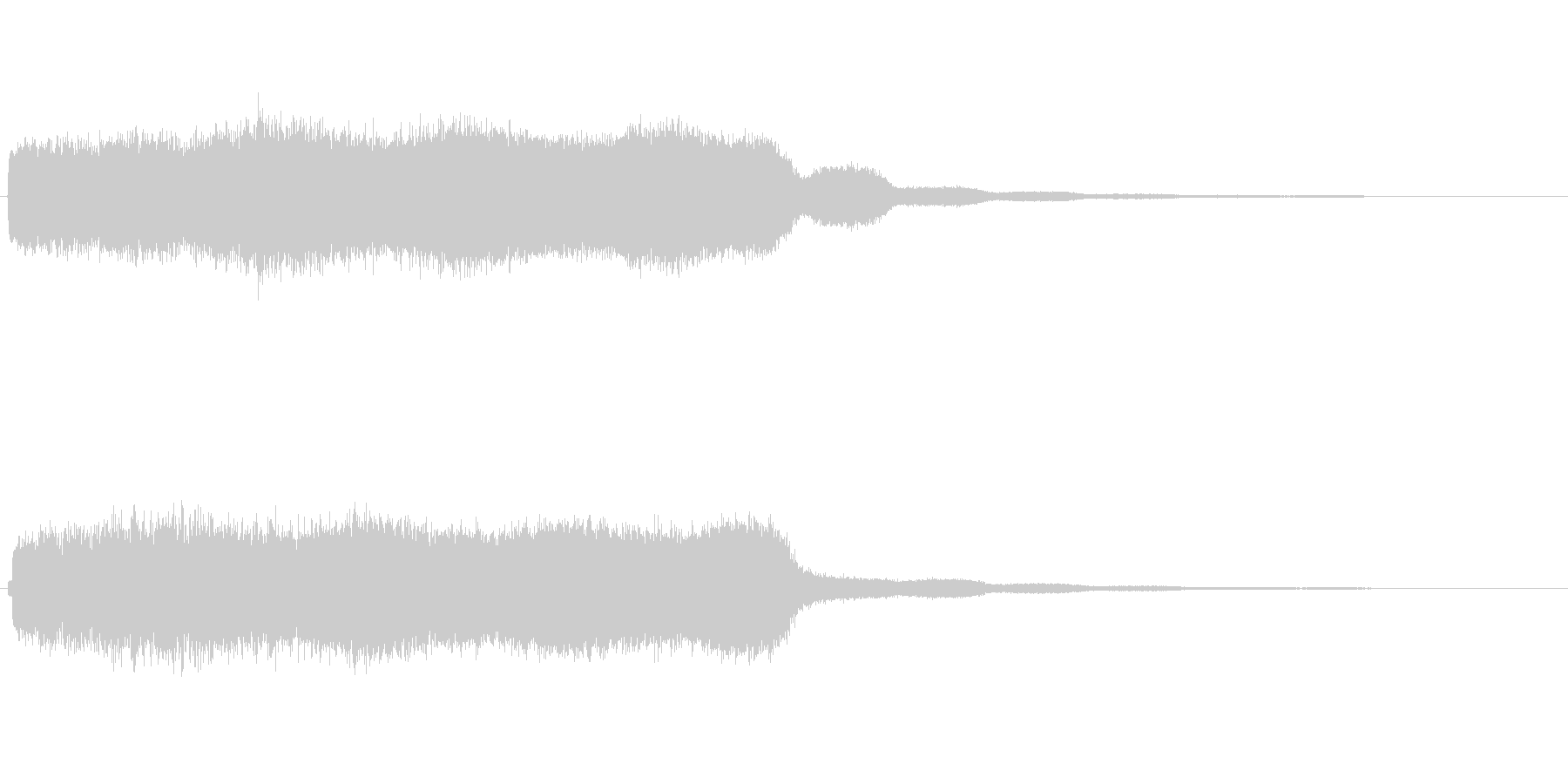 上昇音・変身・魔法などの効果音の未再生の波形
