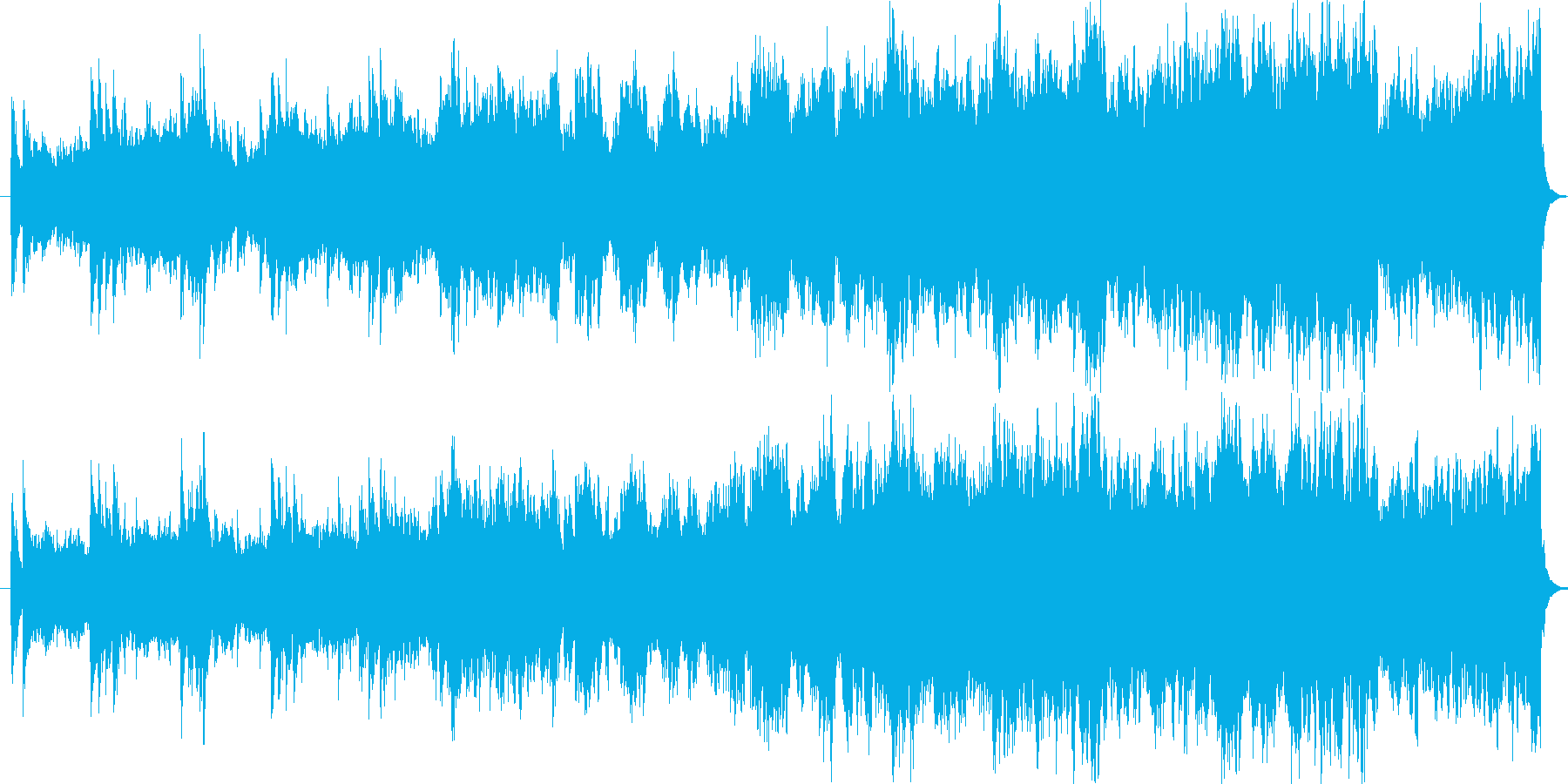 BGMの再生済みの波形