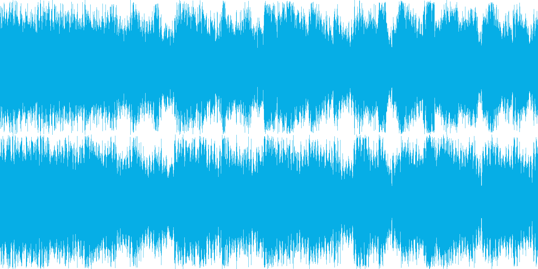RPG-BGM 重厚オーケストラ楽曲の再生済みの波形