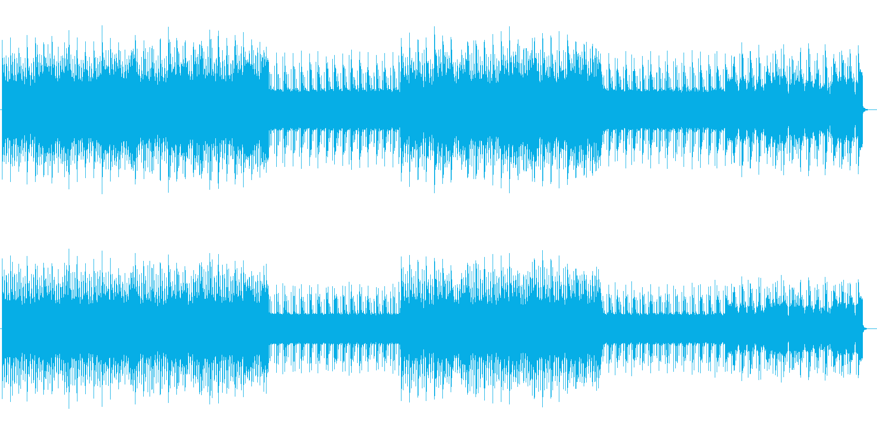不思議なピアノが魅力的なポップ曲の再生済みの波形