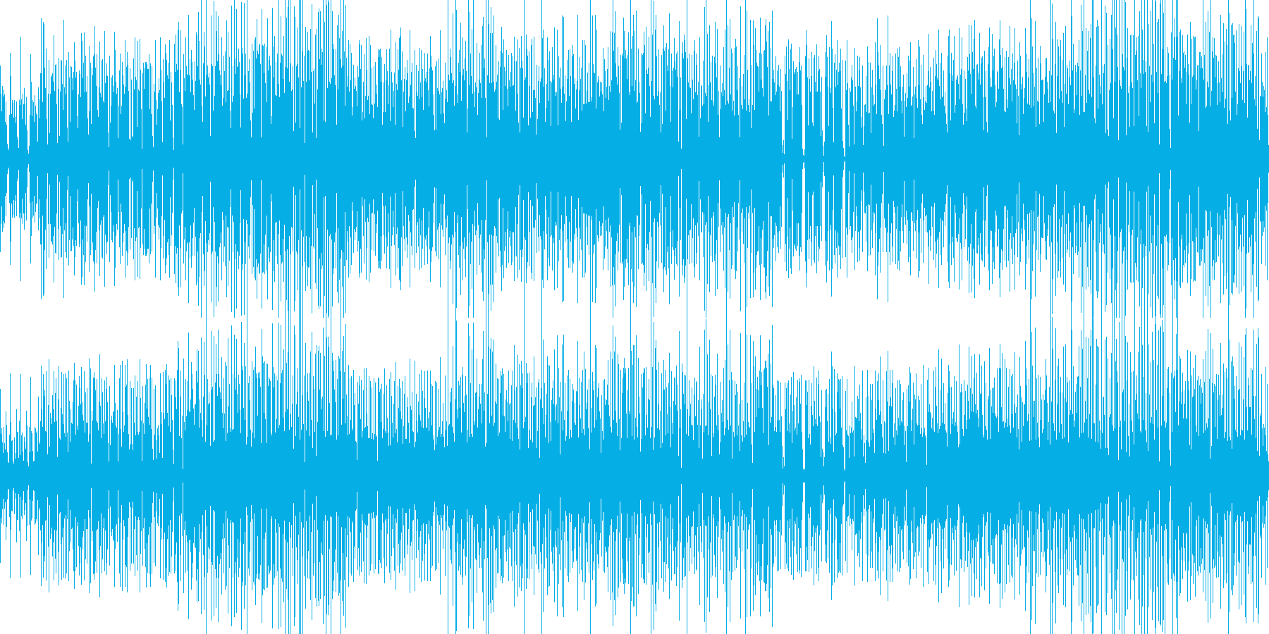 Funky Groove、一発!の再生済みの波形