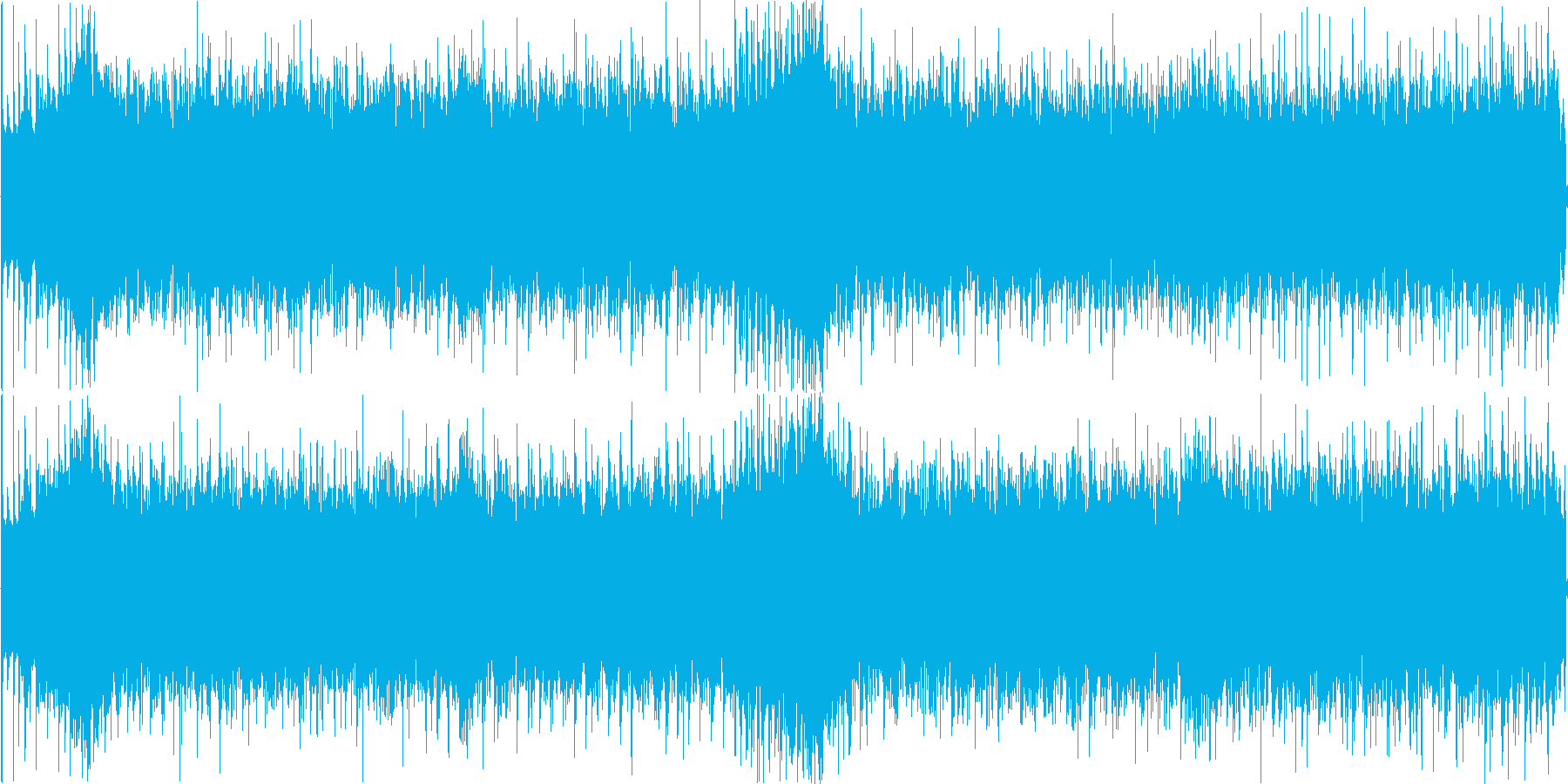 Tranceで作ってみました!夏の朝か…の再生済みの波形