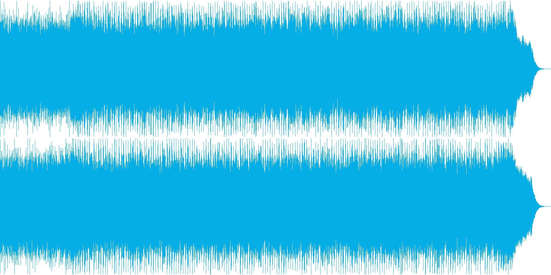 さわやか/爽快/気持ちいいギターBGMの再生済みの波形