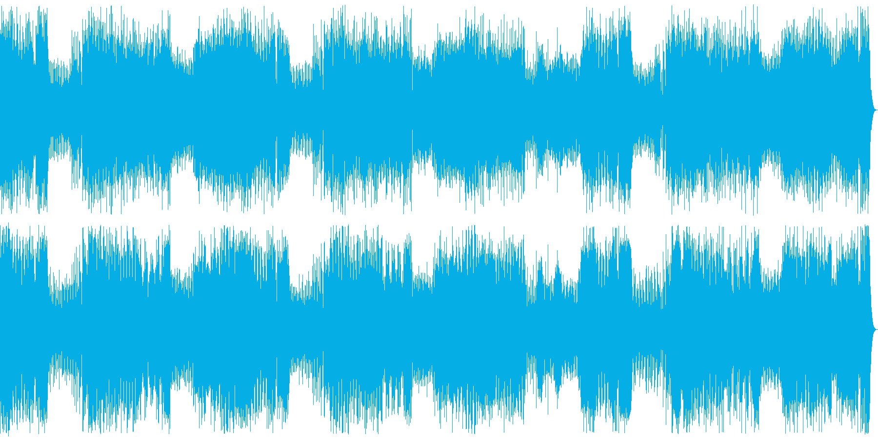 交響曲第25番K.183 リズム入りの再生済みの波形
