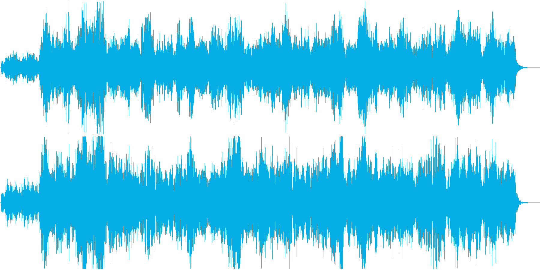 ホラーゲーム用BGM 邪神の教会の再生済みの波形