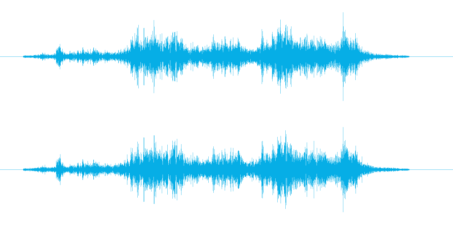 納刀音の再生済みの波形