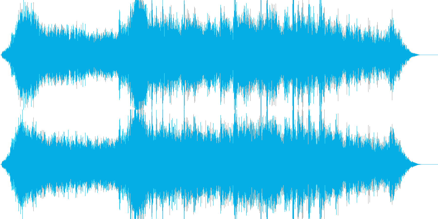 ホラー系のアンビエントです。の再生済みの波形