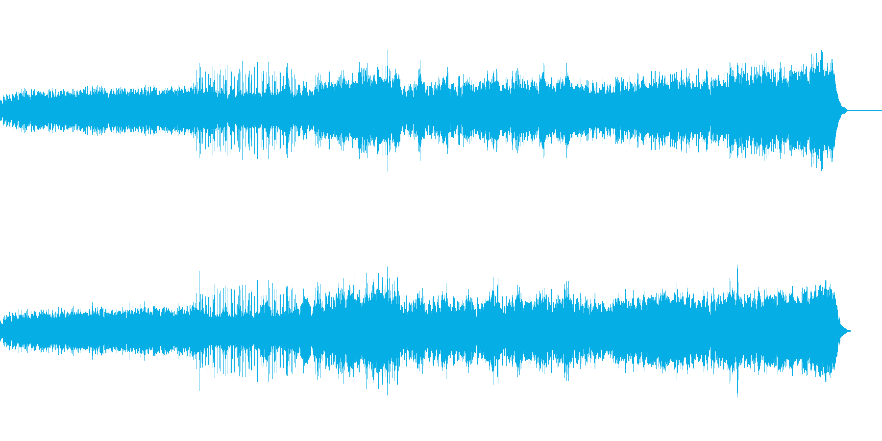 題名の通り躍動感ある曲になっています。…の再生済みの波形