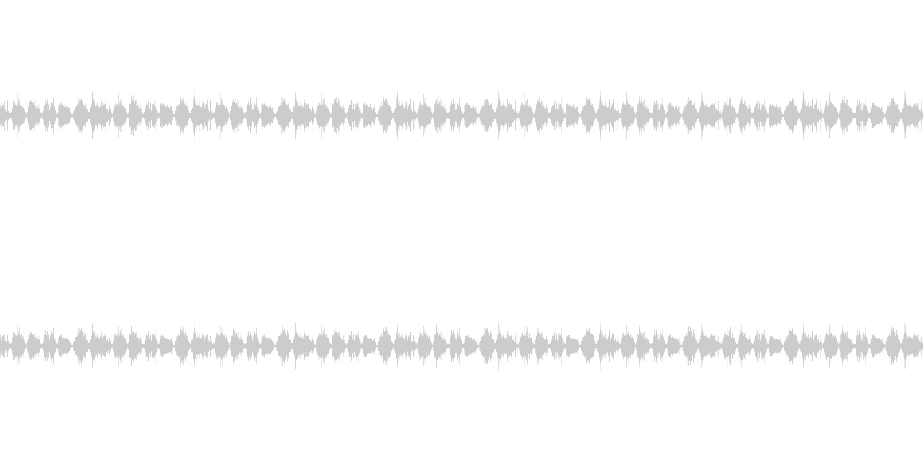 枯れ葉の上を歩く音です。の未再生の波形