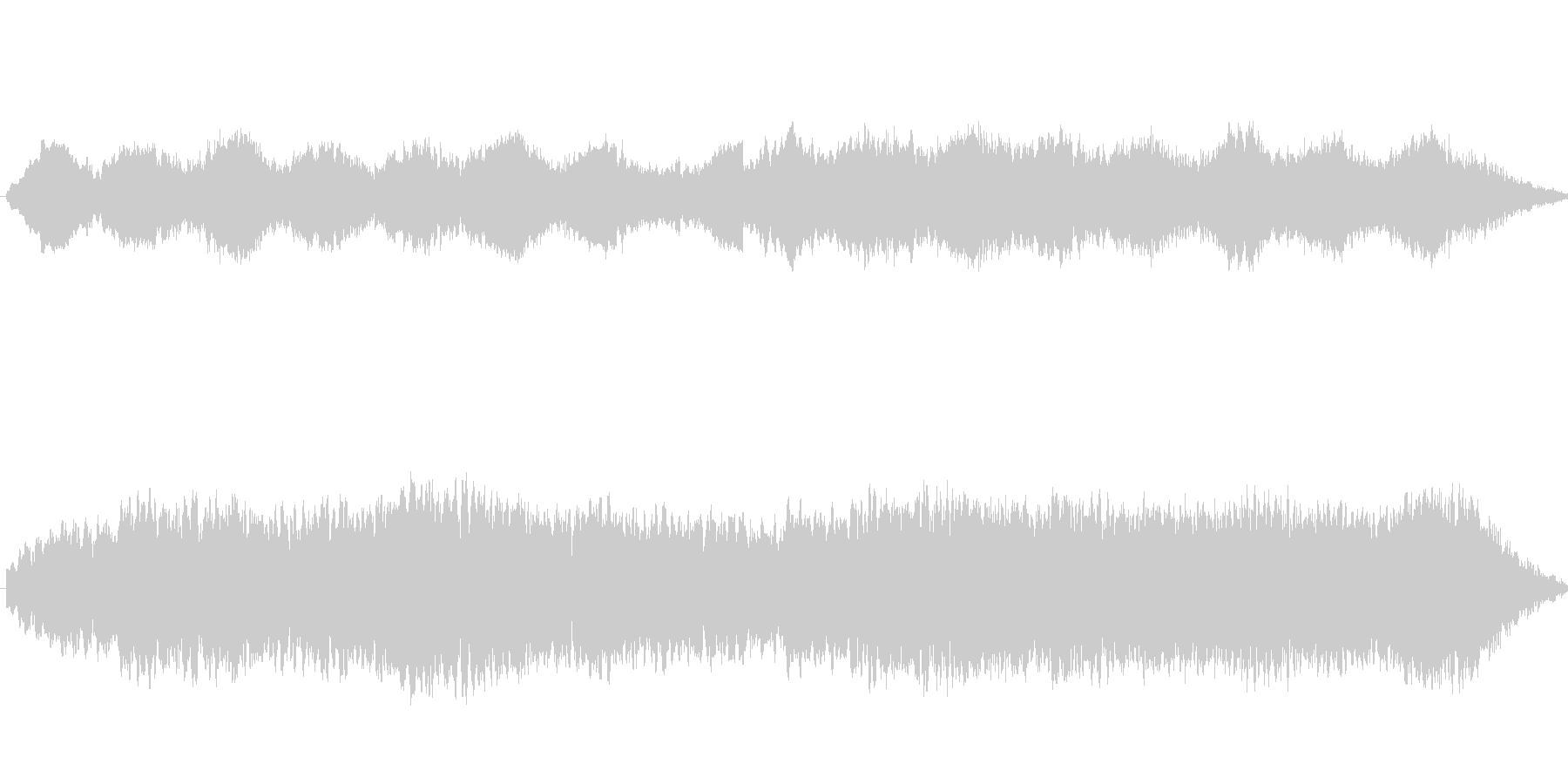 ダークファンタジー的単音フレーズ。の未再生の波形