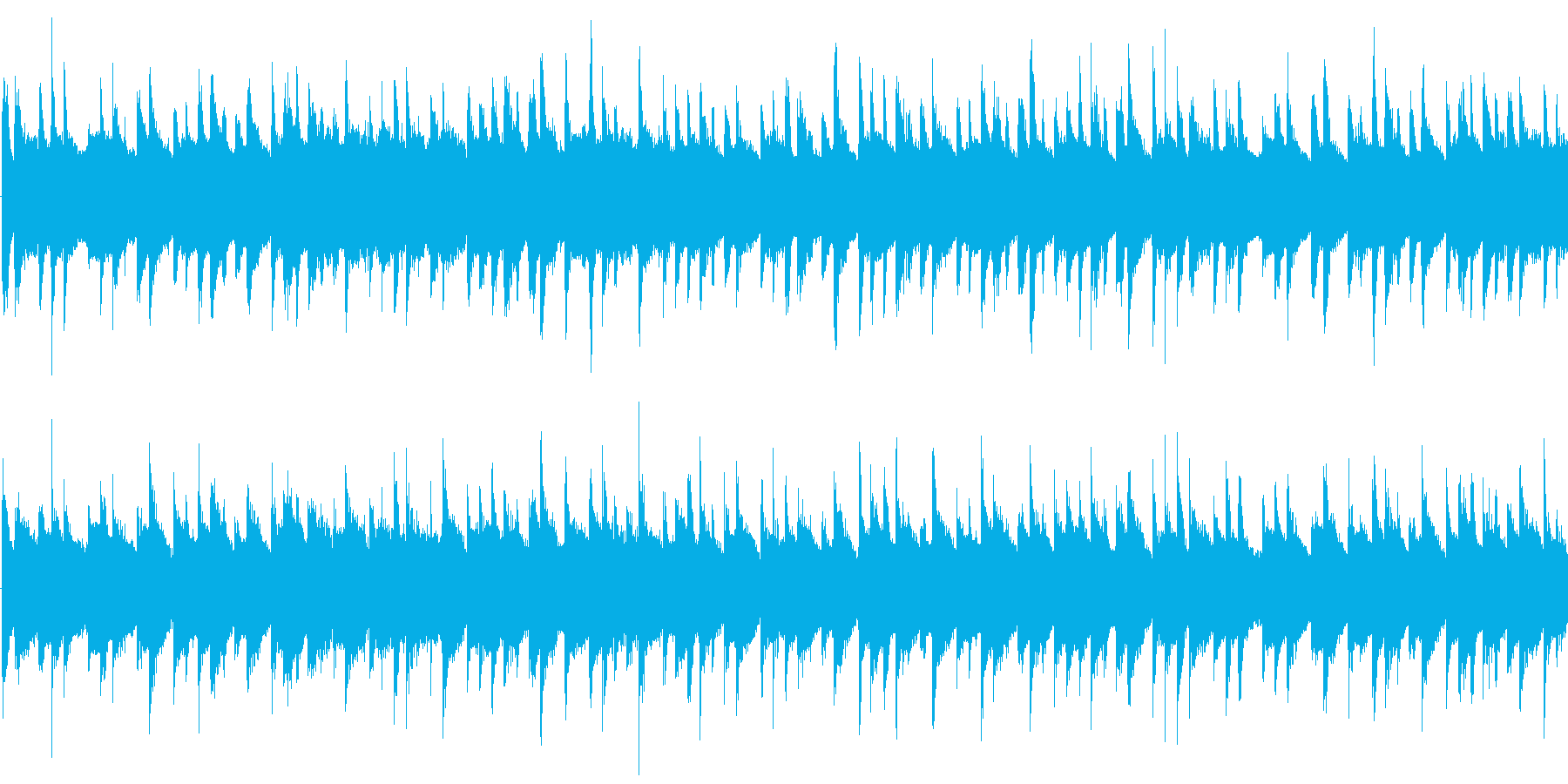 エレクトロなイメージをした楽曲です。の再生済みの波形