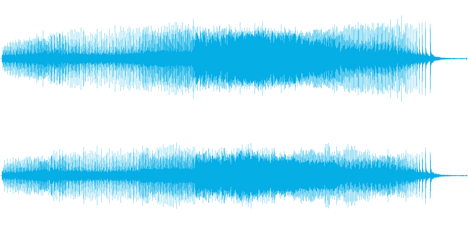 古いドアのきしむ音ですの再生済みの波形