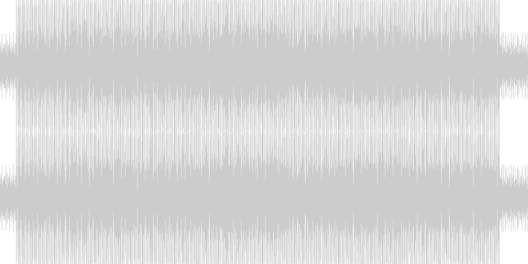 ドラム アコースティックベース、ローズ…の未再生の波形