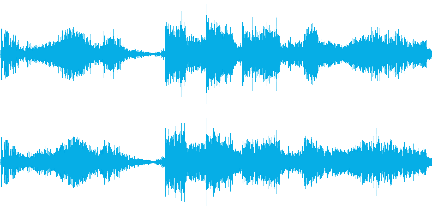 緊迫感に満ちたヘヴィなドラマチック交響曲の再生済みの波形