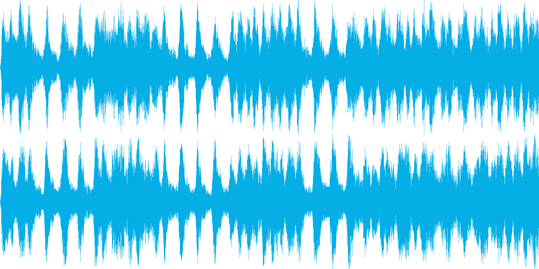 ストリングスをモチーフにしたループ楽曲…の再生済みの波形