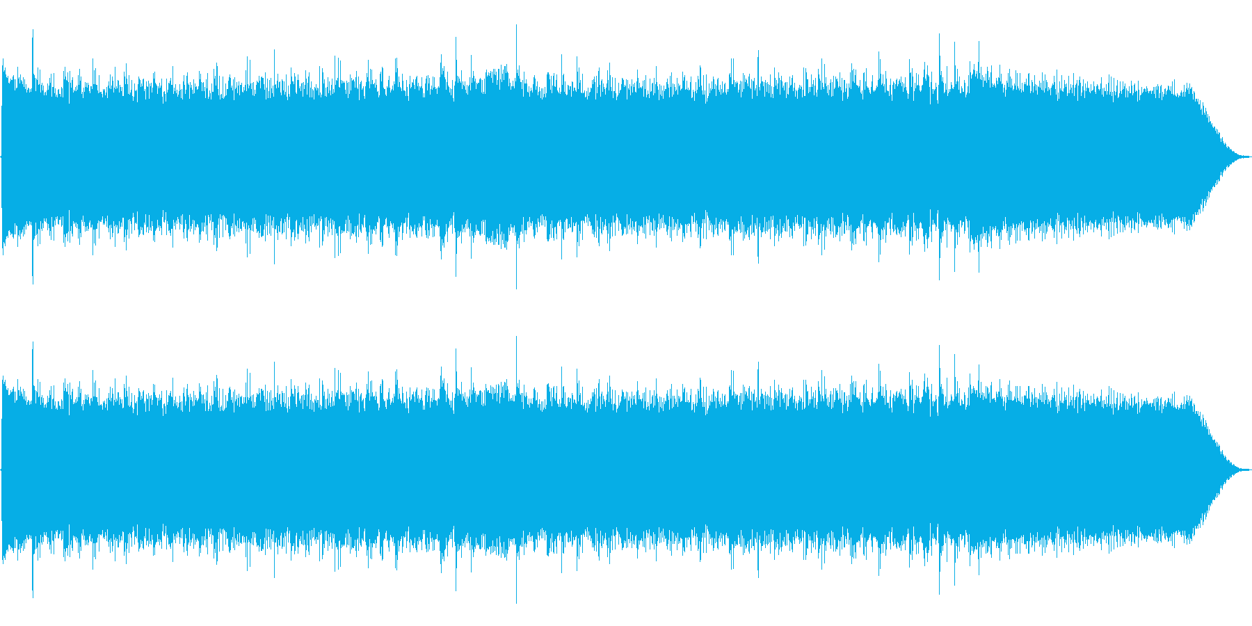 【15秒】カッコいいロックなジングルの再生済みの波形