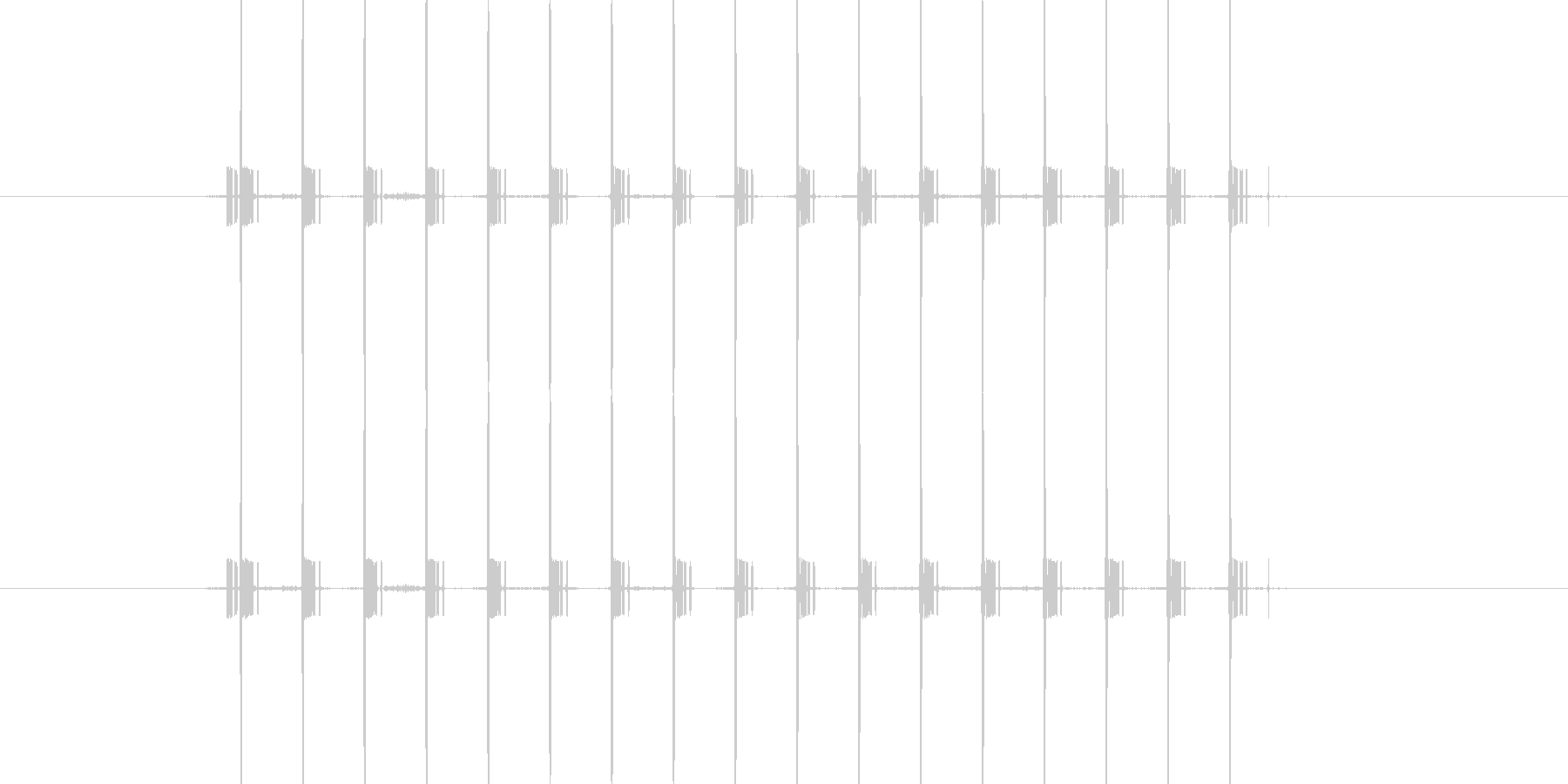 間違い時の電子音/短めの未再生の波形