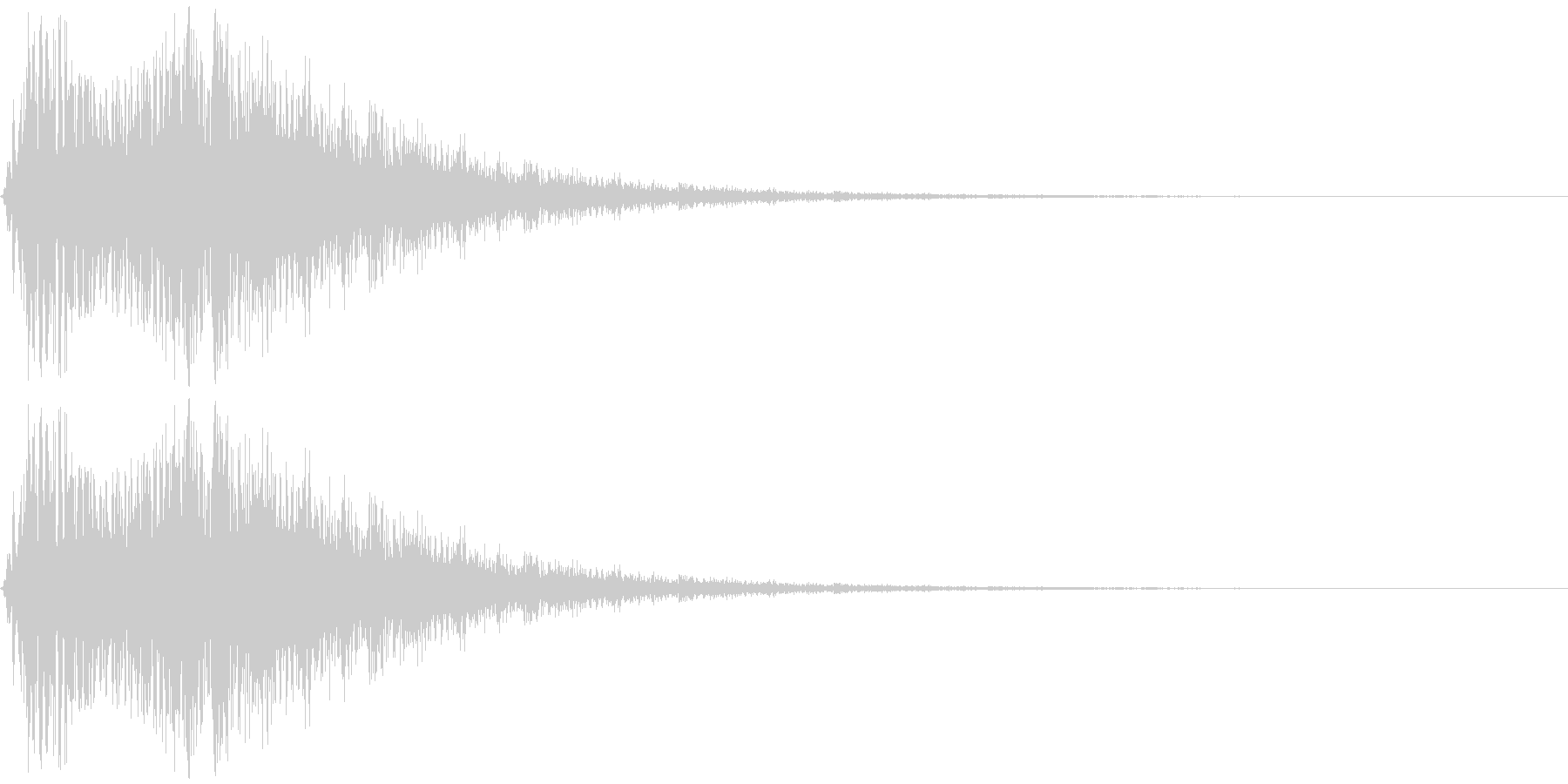 「光」「輝く」などをイメージした擬音で…の未再生の波形