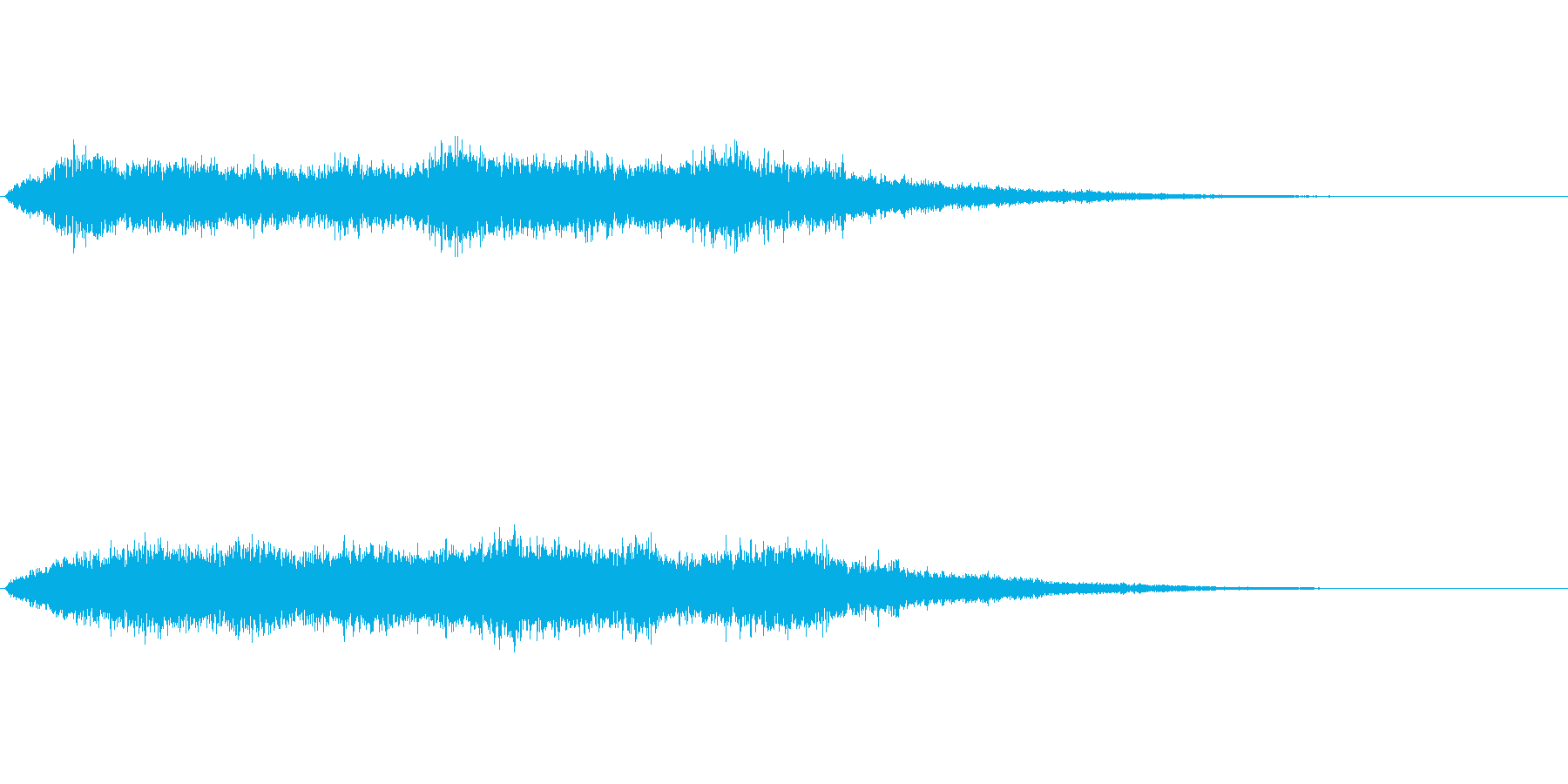 光に包まれたような神秘的な音ですの再生済みの波形
