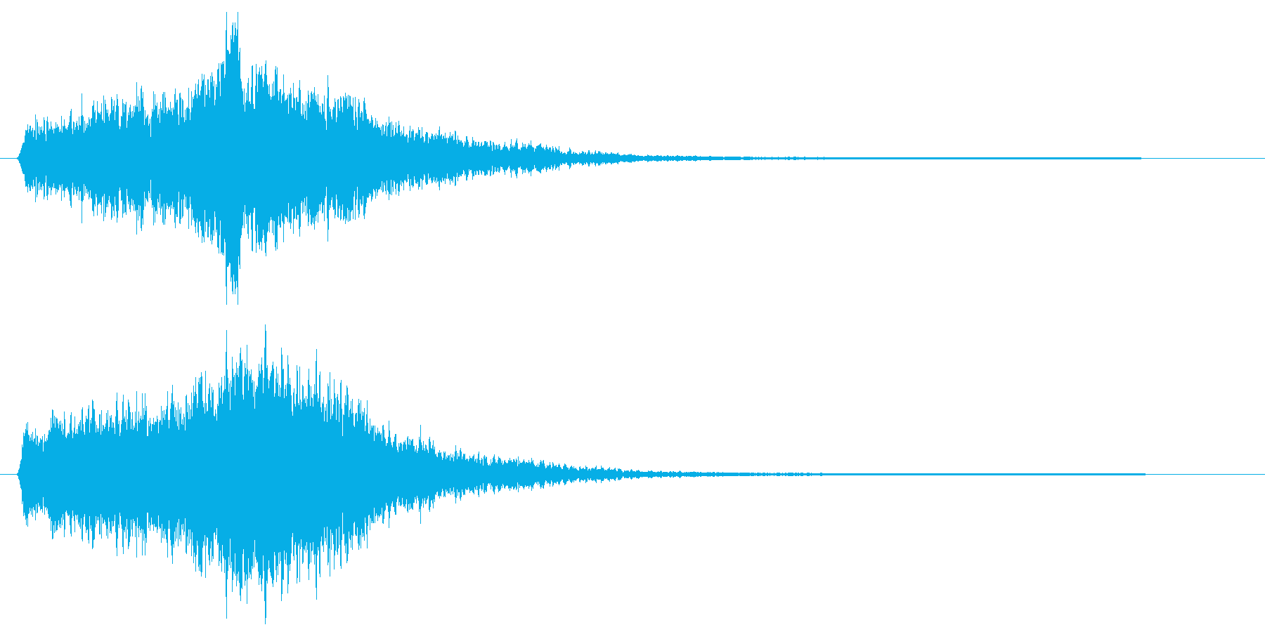 ビュゥゥ。恐怖・悪寒の音C(低・上昇)の再生済みの波形