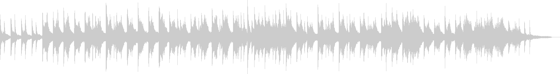 The height of humidity of piano solo and rainy day's unreproduced waveform