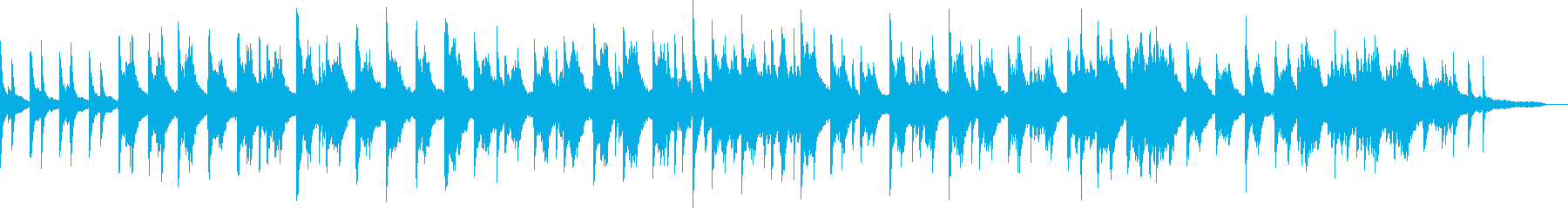 The height of humidity of piano solo and rainy day's reproduced waveform