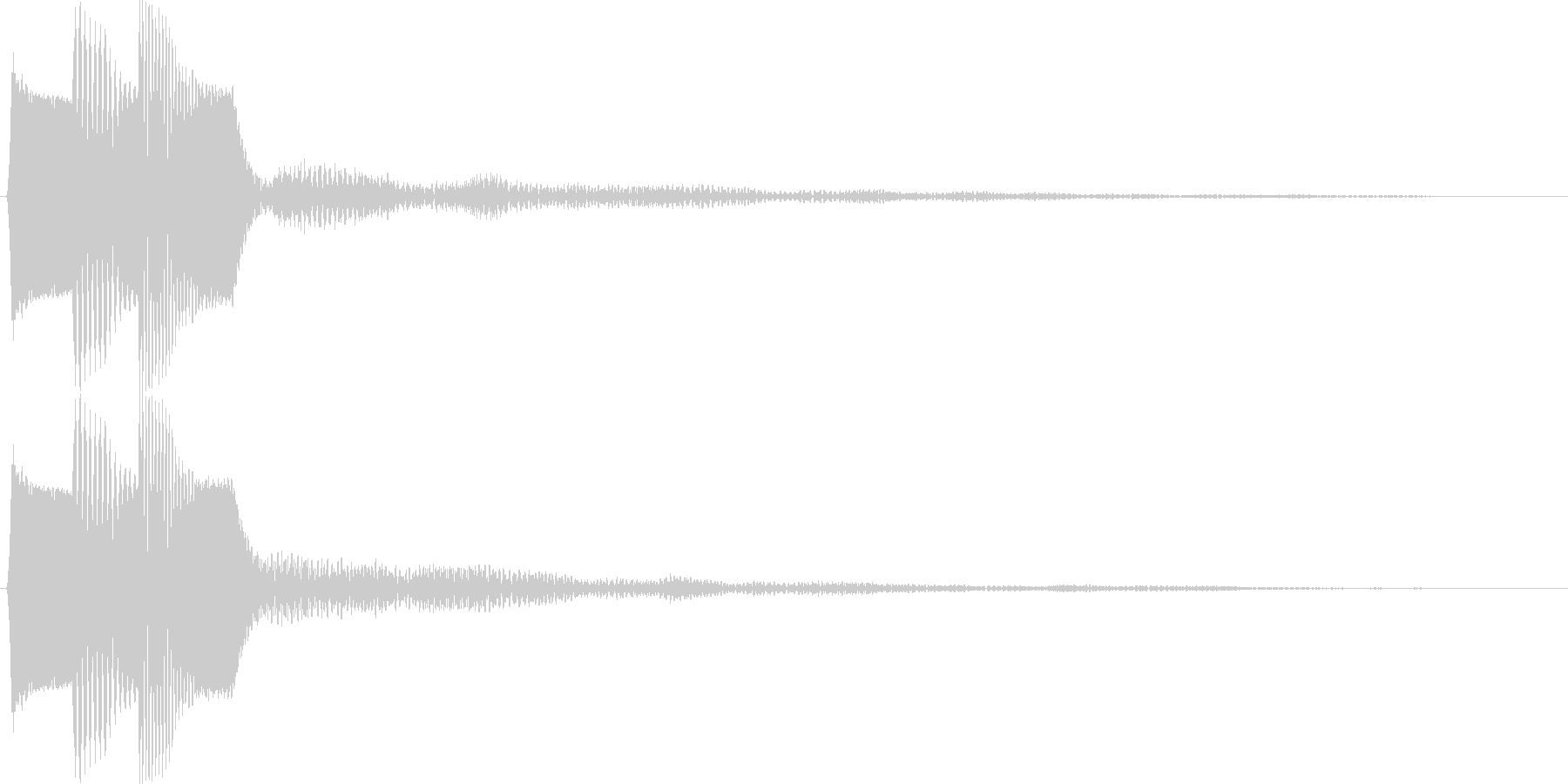 ピコ(ゲーム、アプリなどの操作音01)の未再生の波形