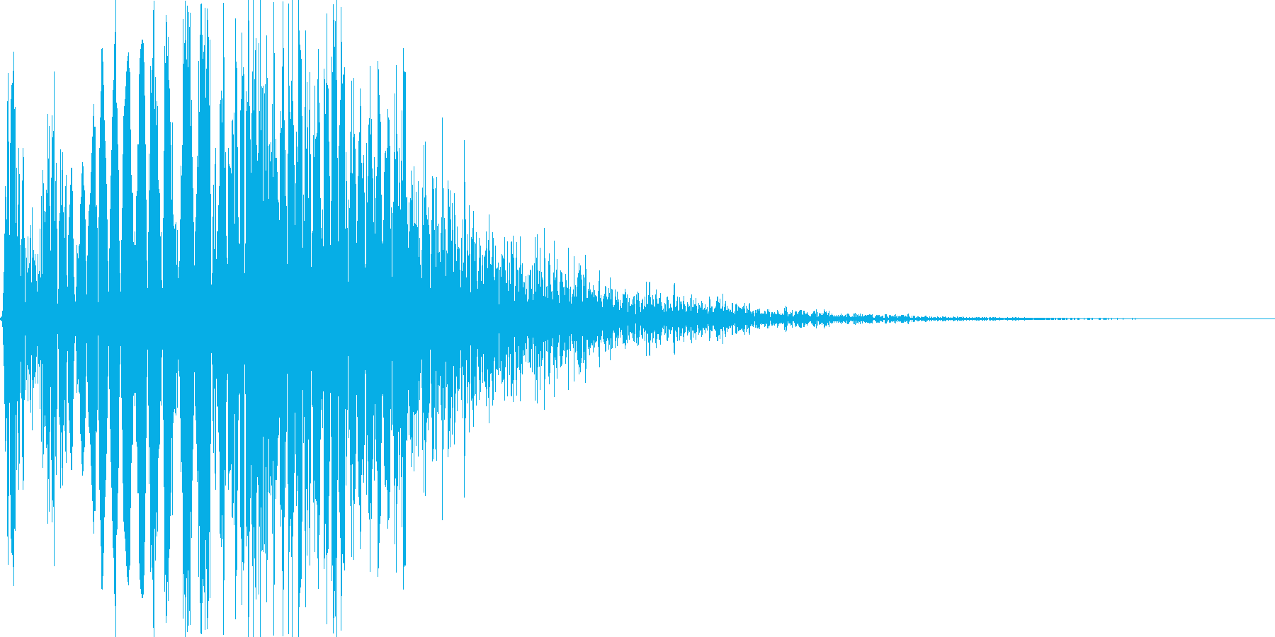 ゲーム・バラエティ的なパンチ音_04の再生済みの波形