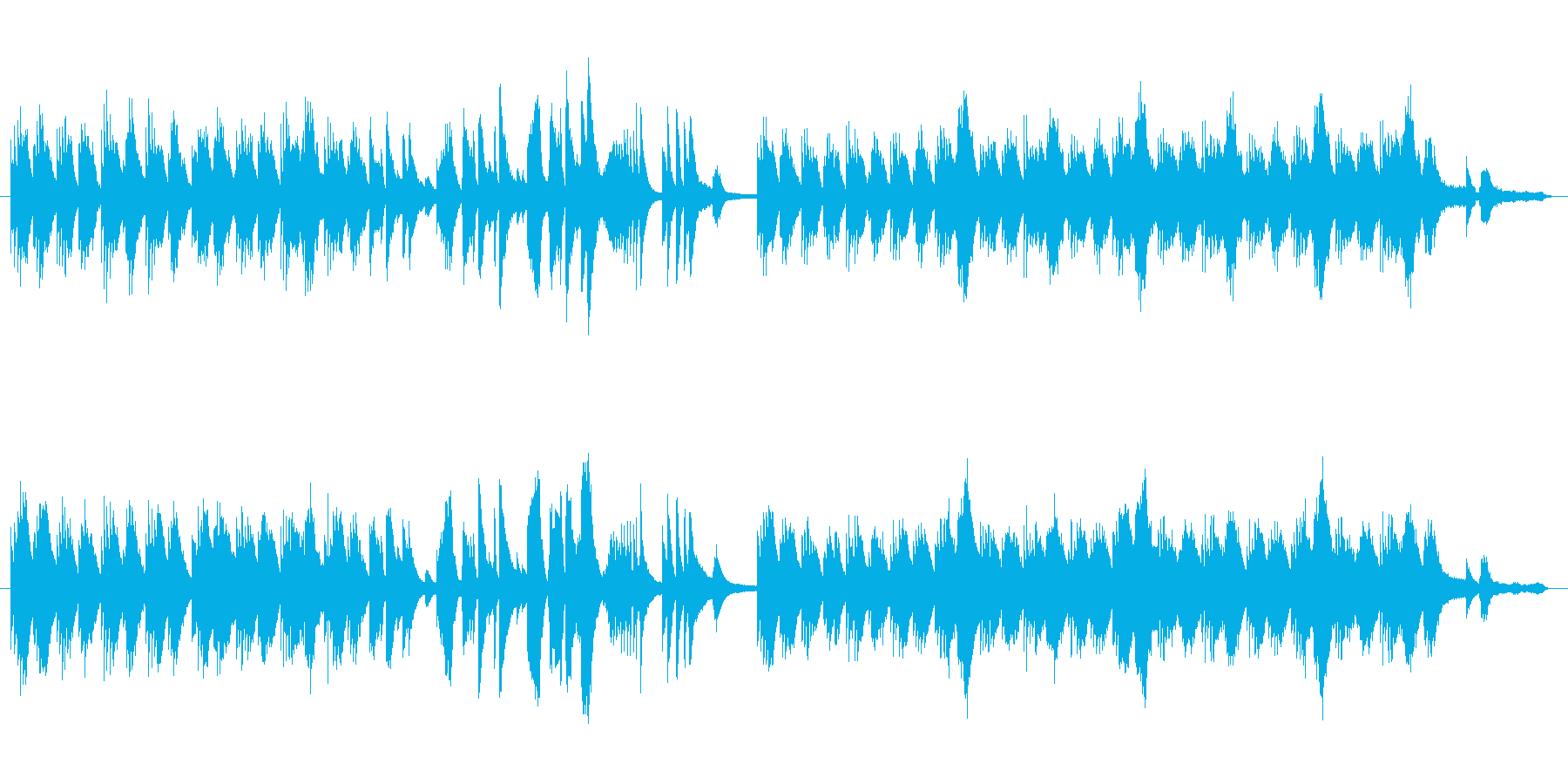 この曲は、生きてきた中で、とてもとても…の再生済みの波形
