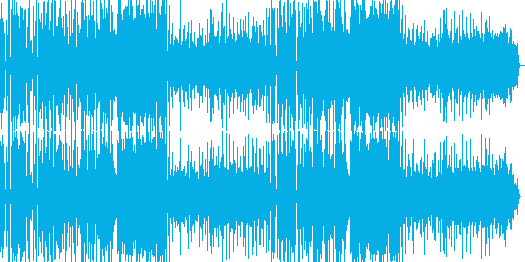 高音質♪レトロ風ピアノ曲カット版ありの再生済みの波形