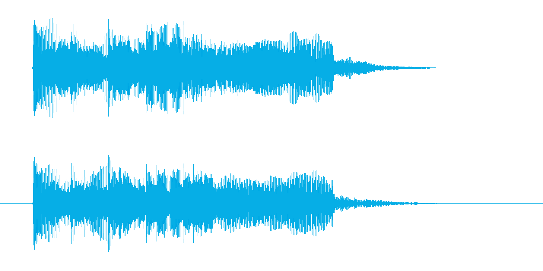 暗く重いギター音(ボス、登場)の再生済みの波形