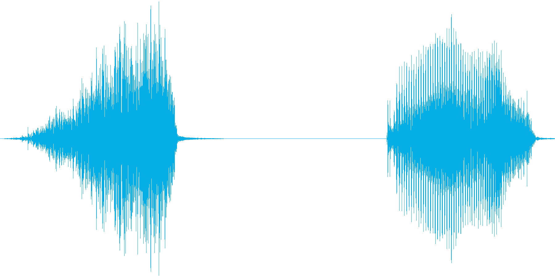 失敗!女の子の声の再生済みの波形