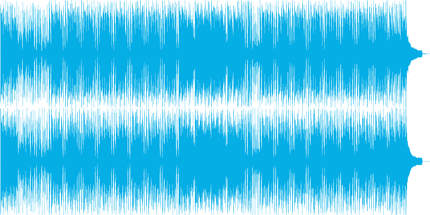 明るいハッピーなアコースティックBGM!の再生済みの波形