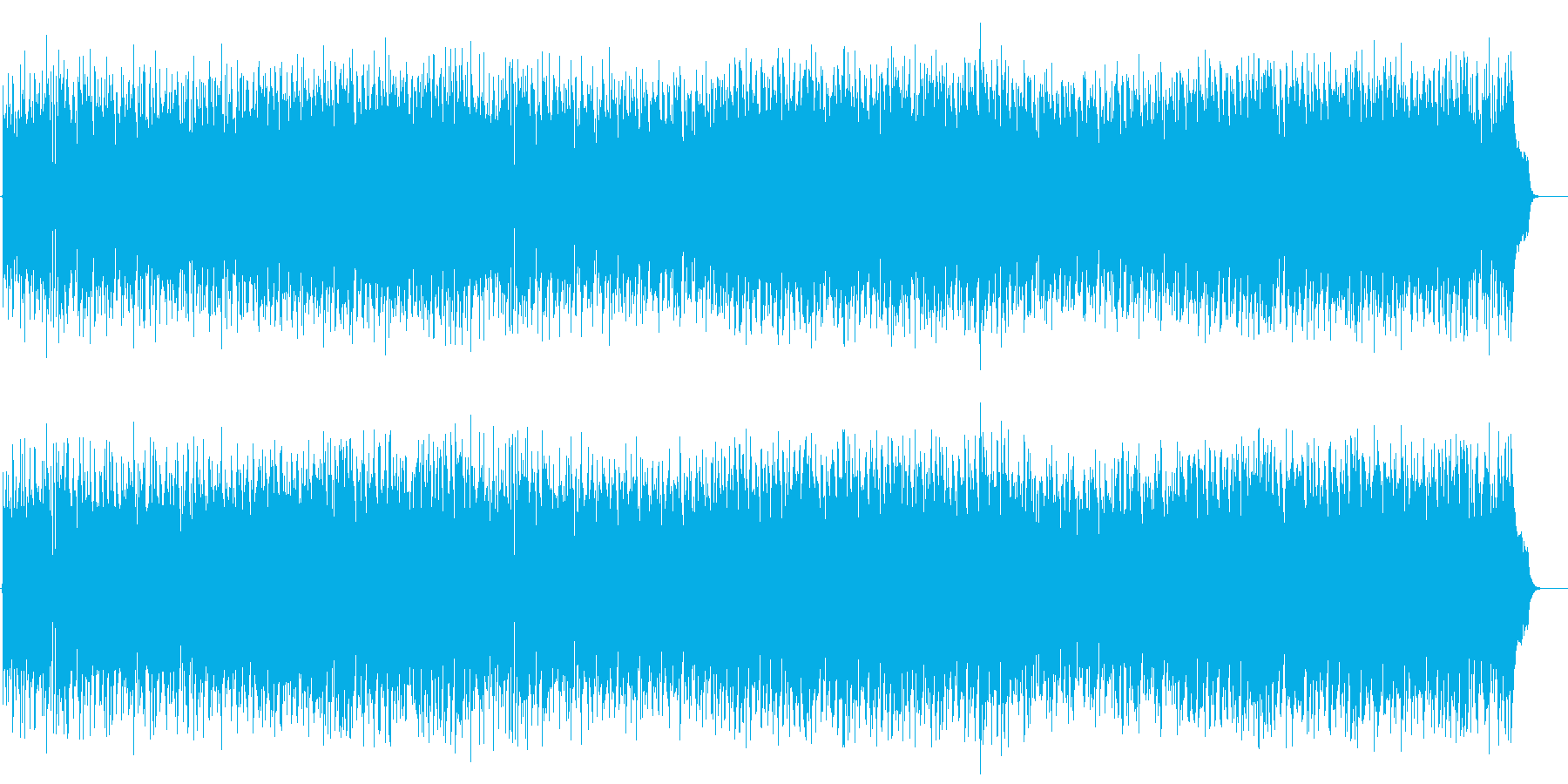 爽やかで優しいポップス(フルサイズ)の再生済みの波形