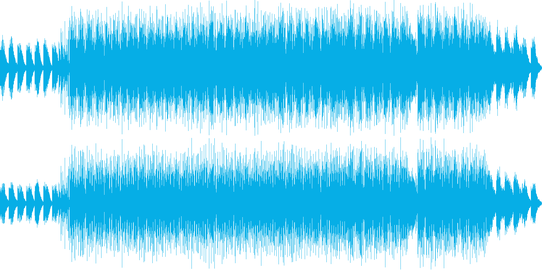 自然あふれるファンタジー(穏やか)の再生済みの波形