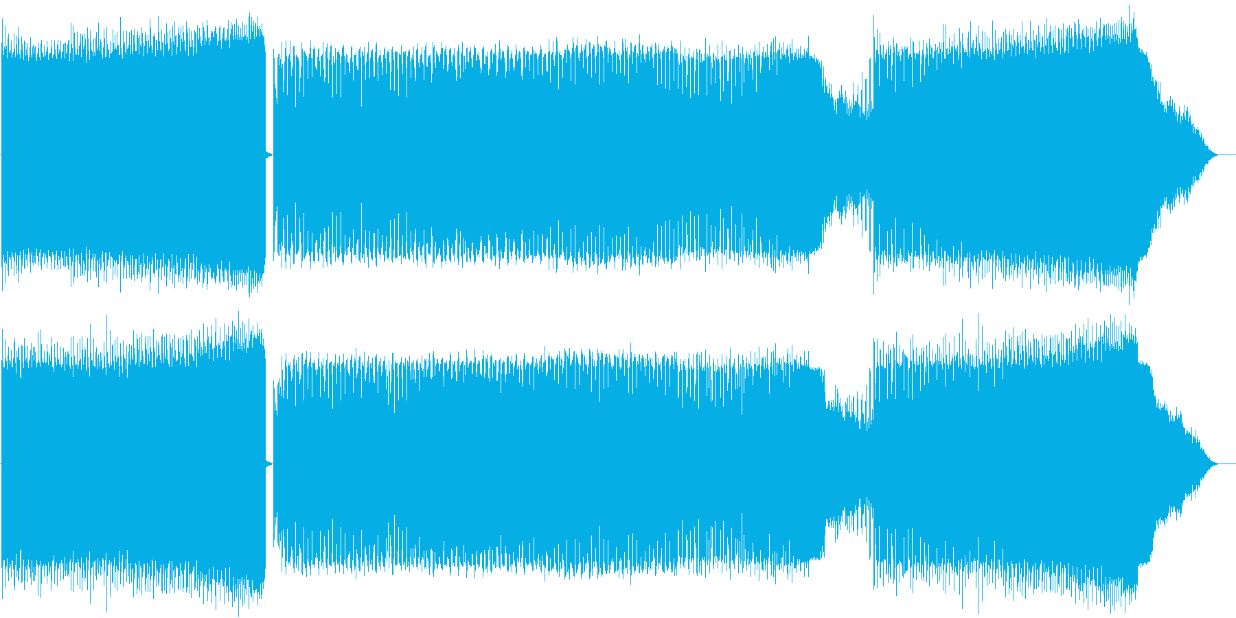 明るい オープニング EDM サッカーの再生済みの波形