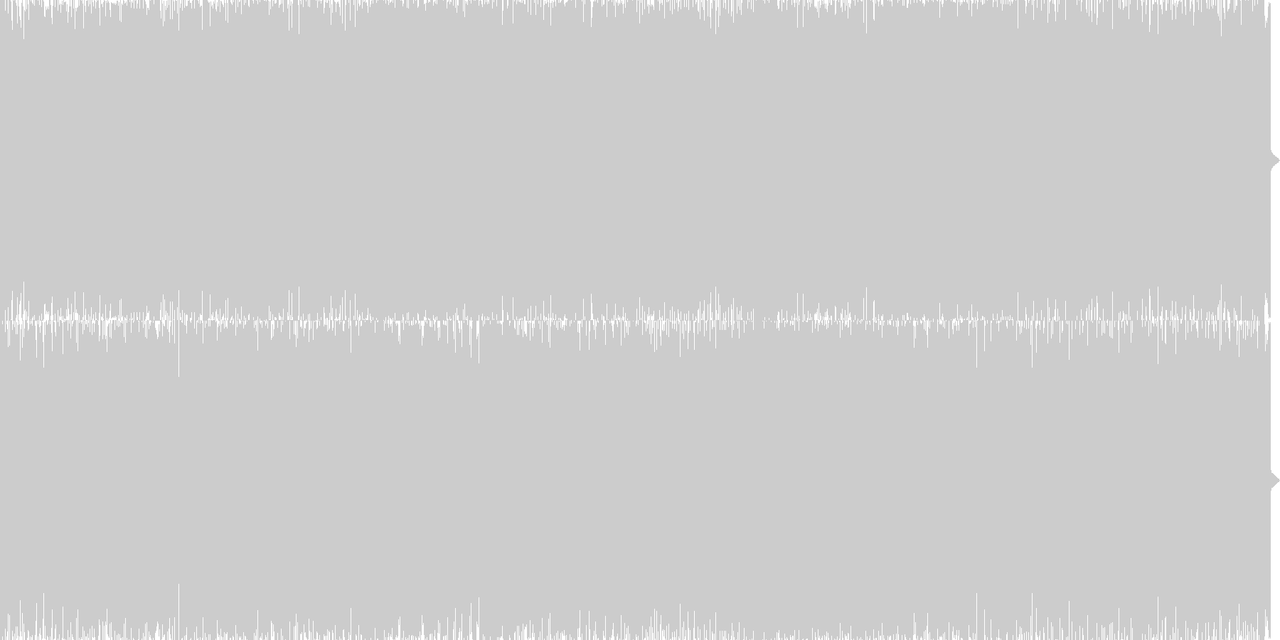 ひたすら潜り続けるディープハウスの楽曲の未再生の波形