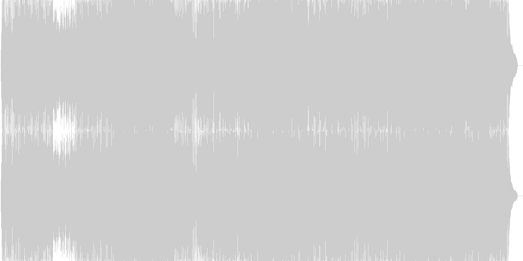 高音が気持ちよい爽やかロック。の未再生の波形