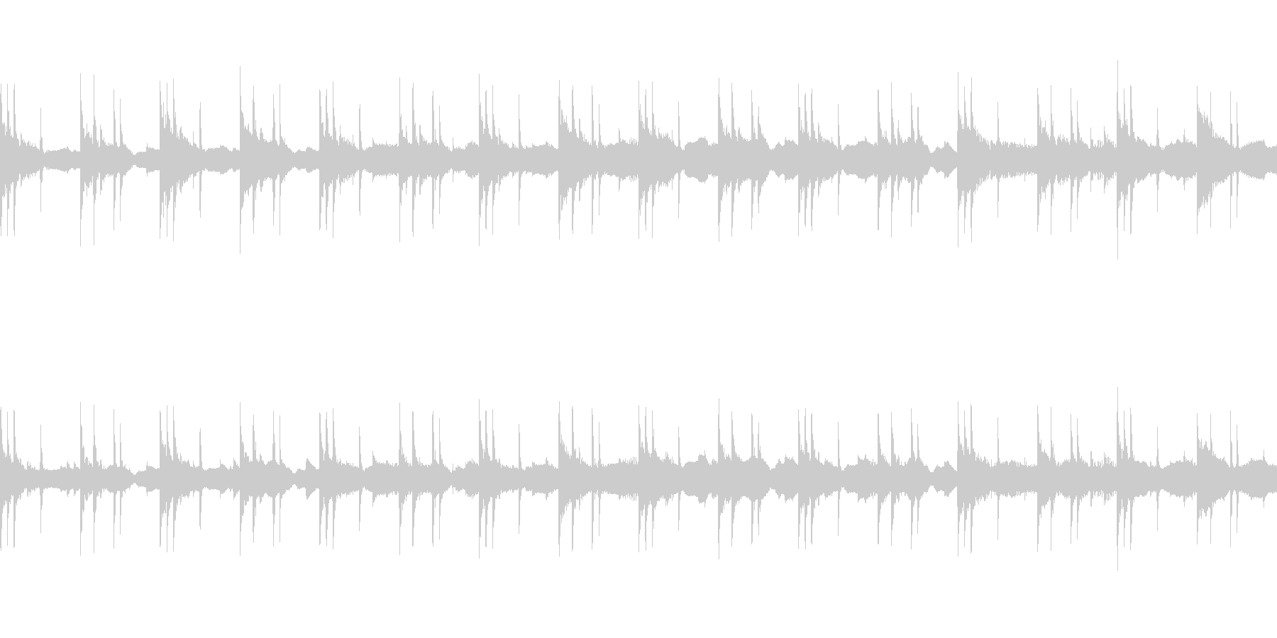 ダークな曲です。の未再生の波形