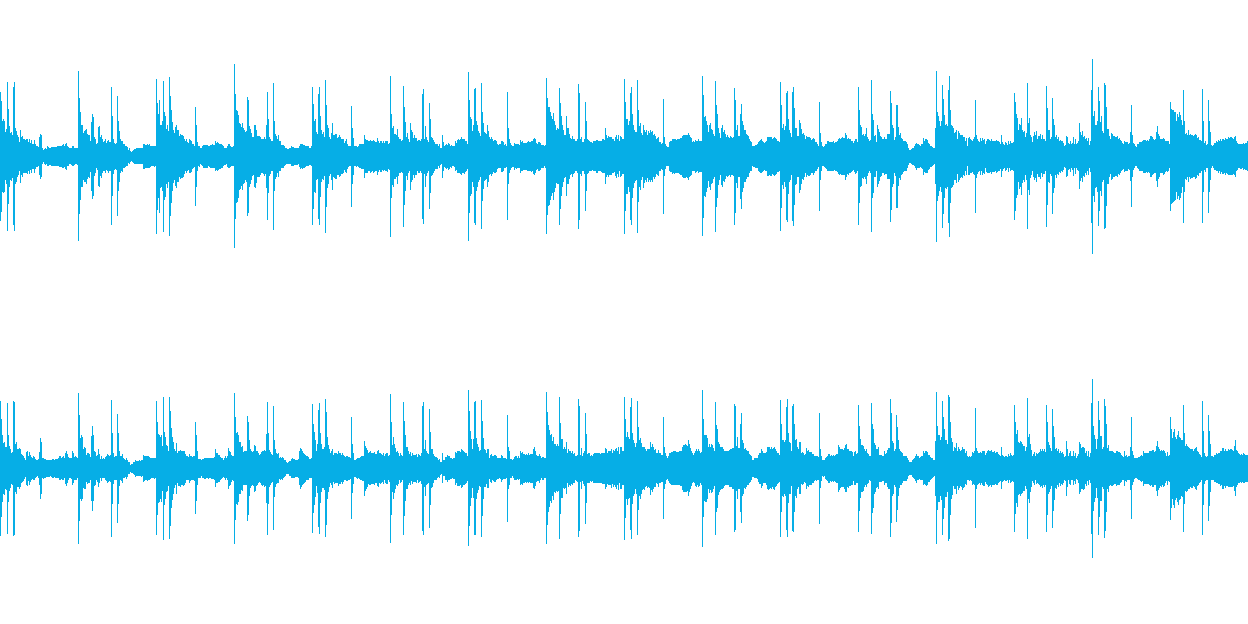 ダークな曲です。の再生済みの波形