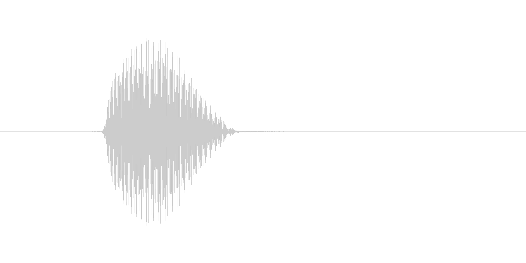 2(に)の未再生の波形