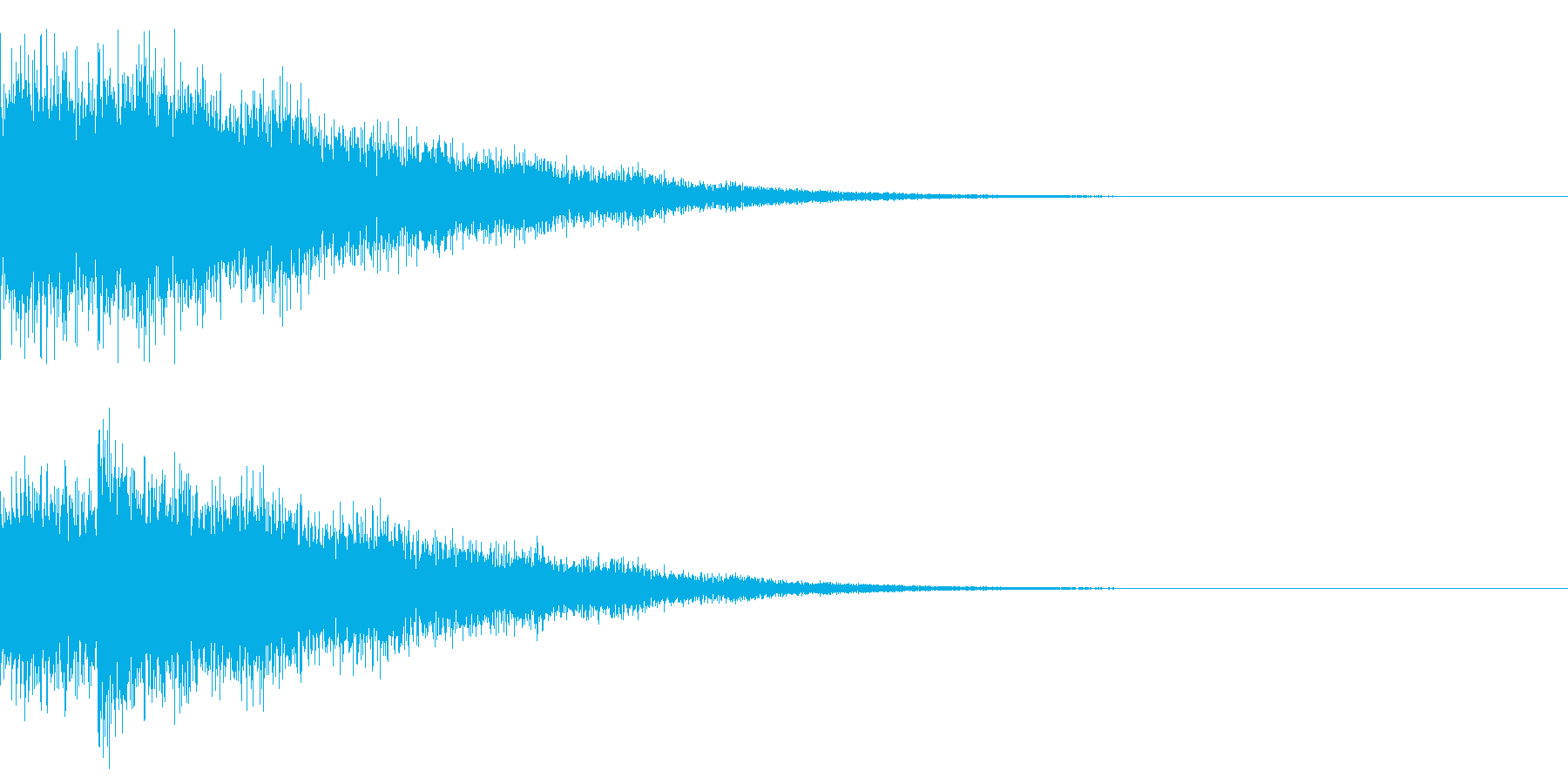 緊張感や恐怖感を煽るイメージの擬音です。の再生済みの波形
