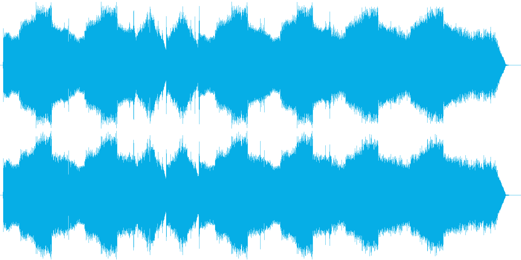 暖かでちょっぴり切ないフルート曲の再生済みの波形