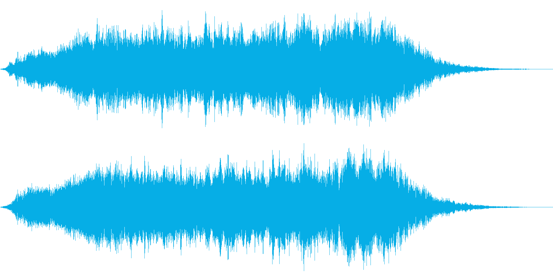 空間的なパッドの効果音です。の再生済みの波形