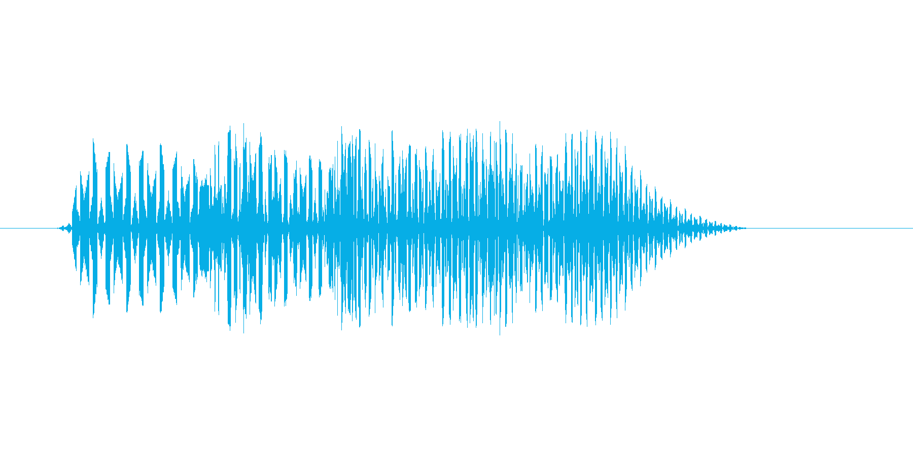 ファミコン風効果音 決定音系です 26の再生済みの波形