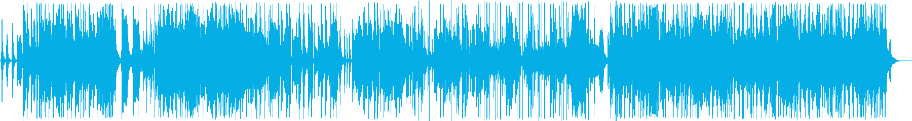 Old-fashioned rock with electric slowing's reproduced waveform