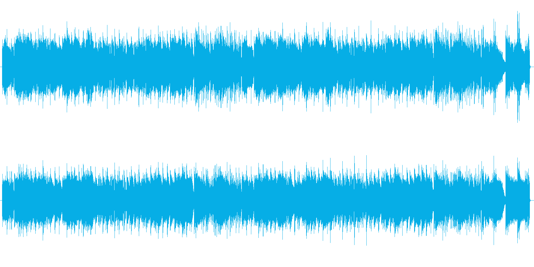 オリエンタルな雰囲気をイメージした曲ですの再生済みの波形
