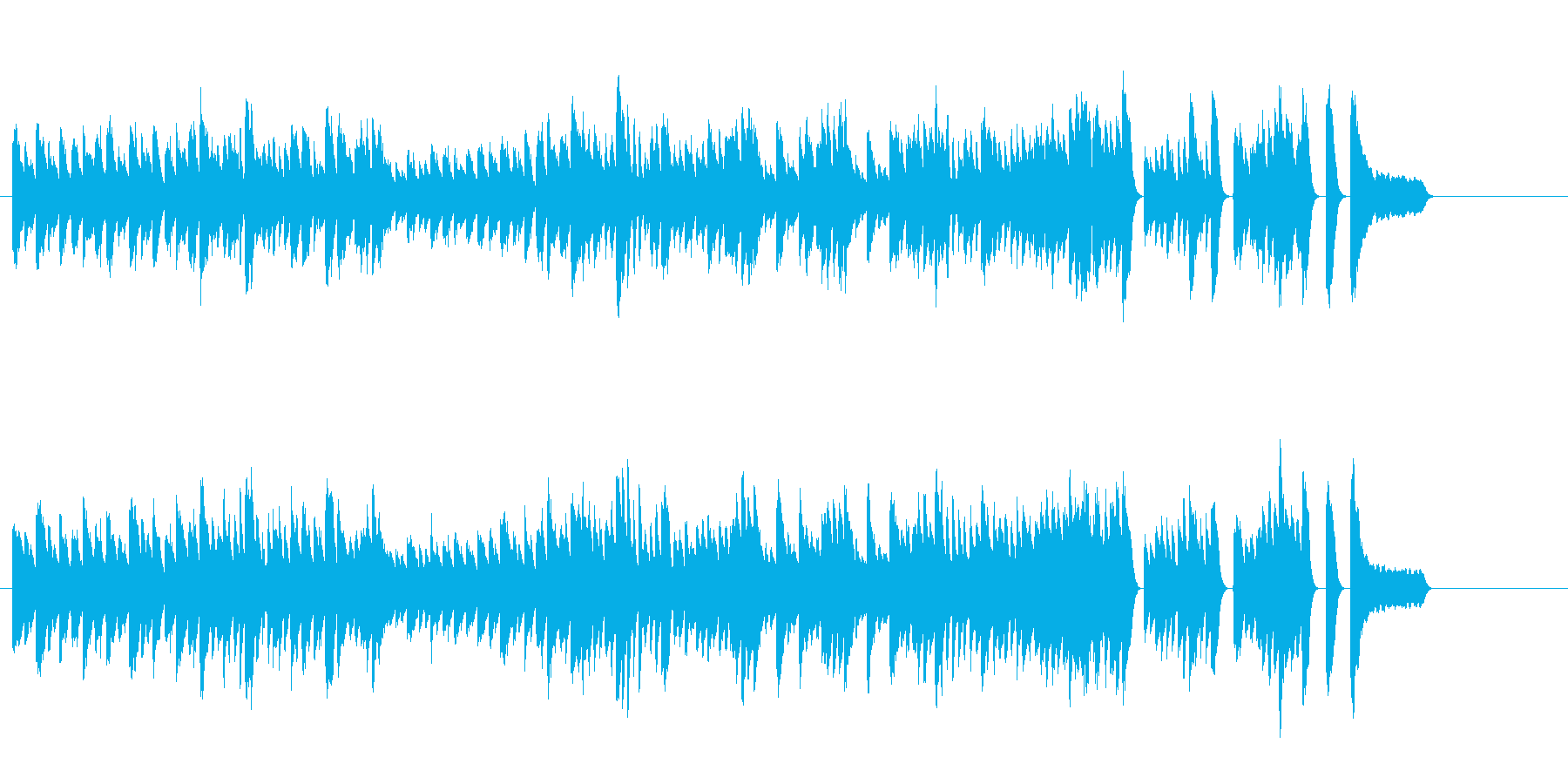 子供 練習曲 音楽室 発表会の再生済みの波形