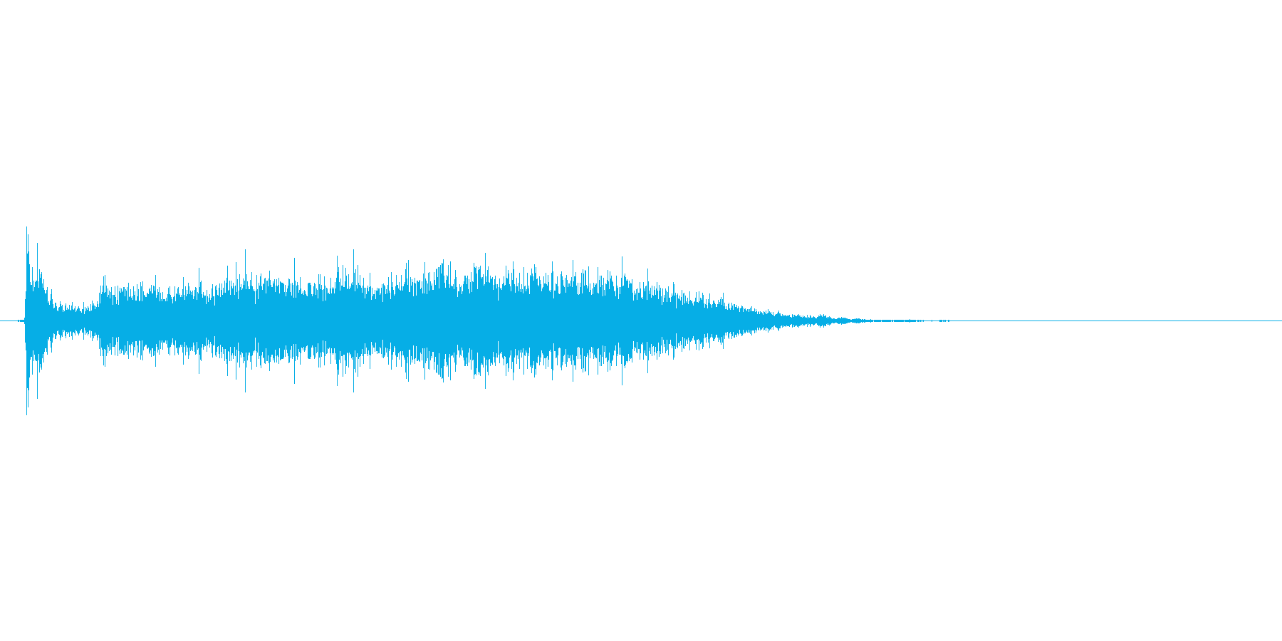 ふすまの開閉音(シャーッ、スーッ)の再生済みの波形