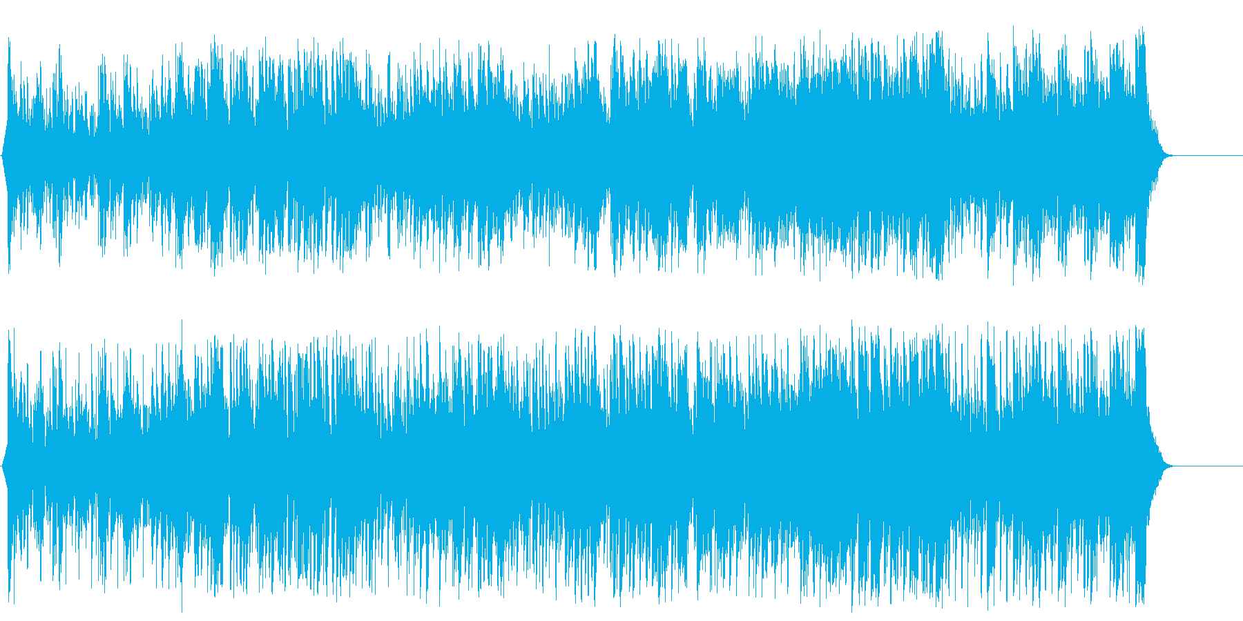 勇ましいドキュメント風ポップ/ワールドの再生済みの波形